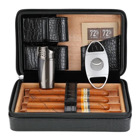 cigar case with lighter